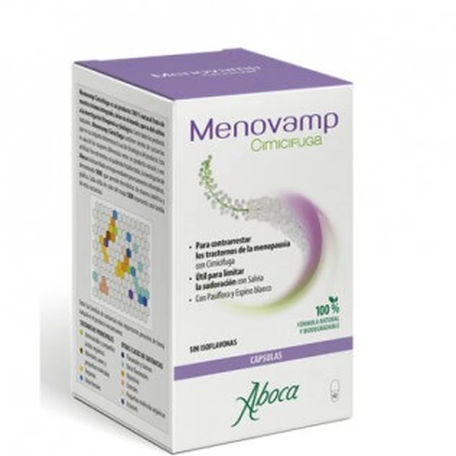 Aboca Menovamp Schwarzer Cohosh 60 Kapseln
