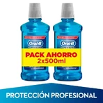 Oral B DUPLO Bain de bouche 2 x 500ml