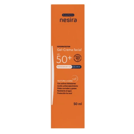 Acofarma Nesira Solar SPF 50+ Light Touch Facial Cream Gel 50 ml
