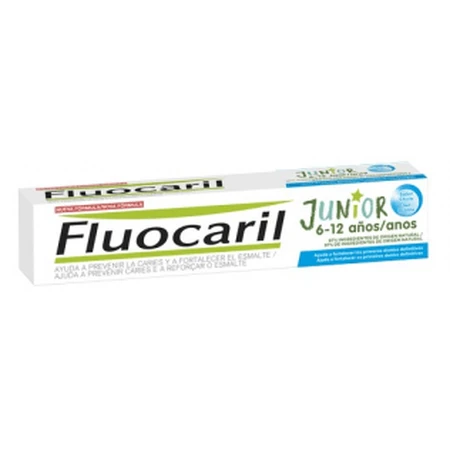 Fluocaril Junior pasta do zębów o smaku gumy do żucia 7-12 lat, 75ml: ceny i cechy