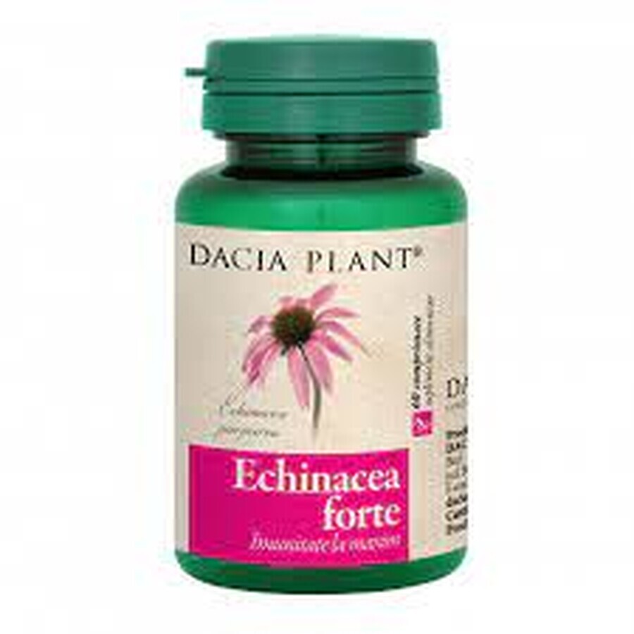 Verpakking Echinacea Forte, 60+60 cpr, Dacia Plant
