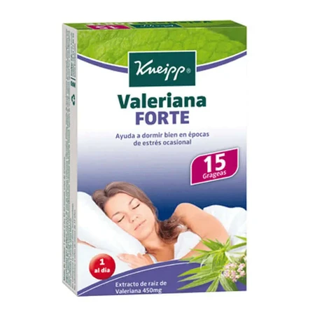 Kneipp Valeriana FORTE 15 grageas