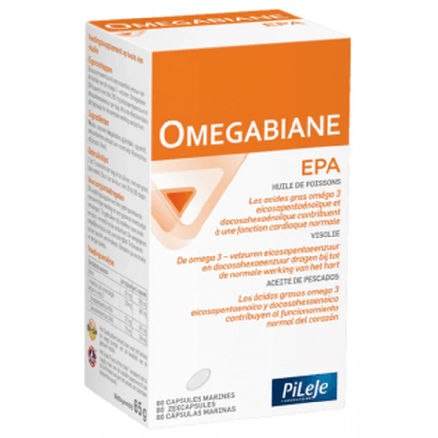 Pileje Omegabiane EPA 80 Kapseln