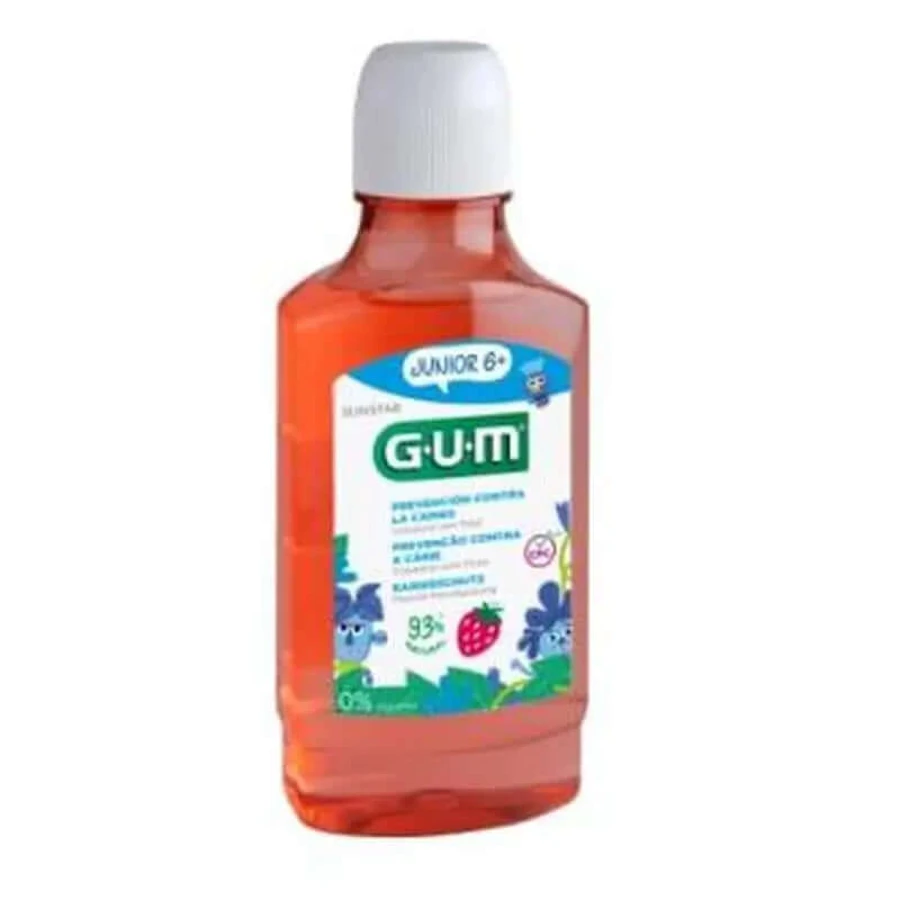 Gum Junior Colutorio Fresa 300ml