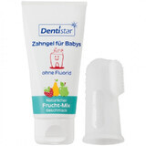 Tandpasta 30ml + Zachte Silicone Vingerhoed, +3 maanden, Dentistar