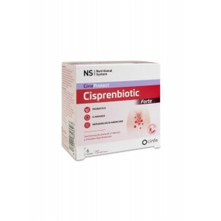 NS Gineprotect Cisprenicin Flash Forte 5 x 7g Bucodispersible Beutel mit Waldbeerengeschmack
