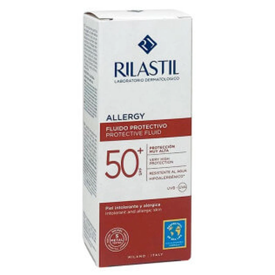 Rilastil Zonnemelk Allergie SPF50+ Beschermende Fluïde 50ml