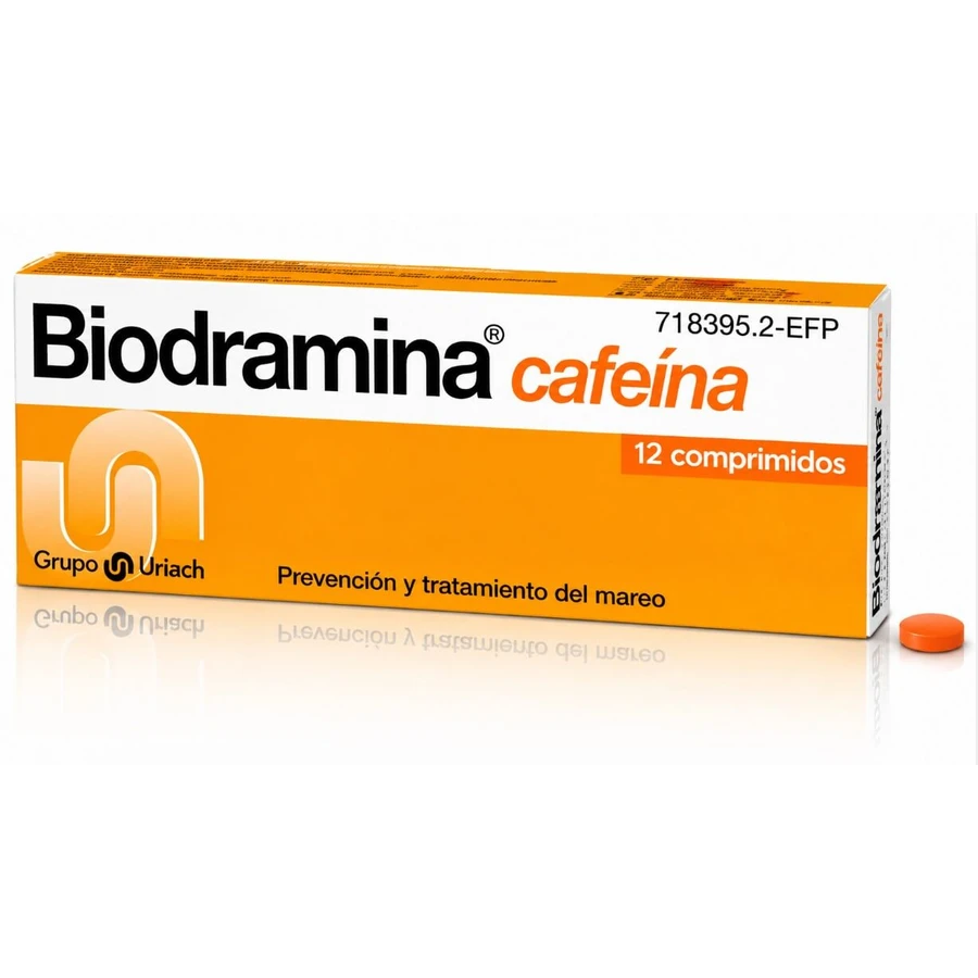 BIODRAMINE CAFEÏNE 12 TABLETTEN