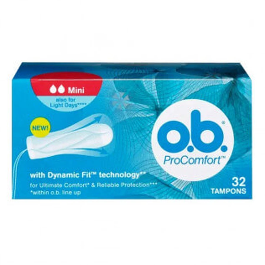 OB Procomfort tampons O.B 32 Mini tampons