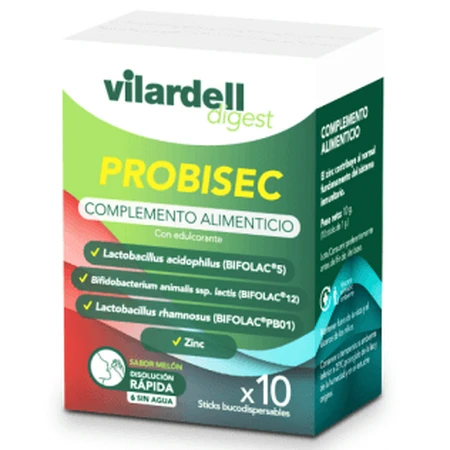 Vilardell Spijsvertering Probisec 10 Stokjes