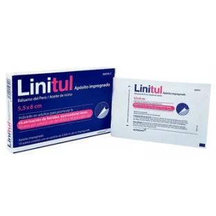 LINITUL 10 PANSEMENTS UNIDOSES 5,5 X 8 CM