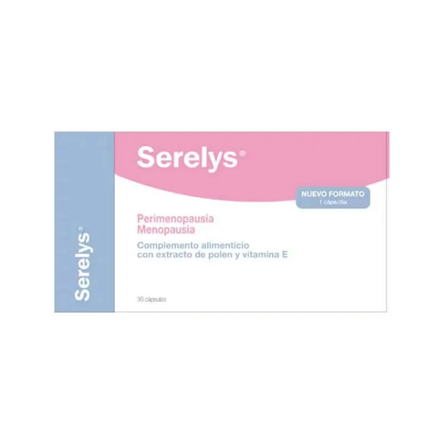Serelys Perimenopause Menopauza 30 kapsułek: ceny i cechy