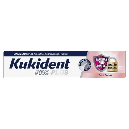 Kukident PRO PLUS Barrière anti-mâchage sans saveur 40g