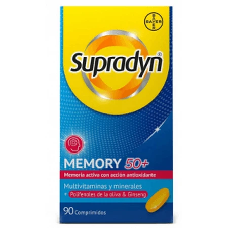 Supradyn Memory 50+ 90 Tablets
