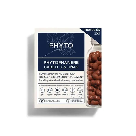 Phyto Phanere DUPLO Hair & Nails 2 x 120 caps for 4 Months