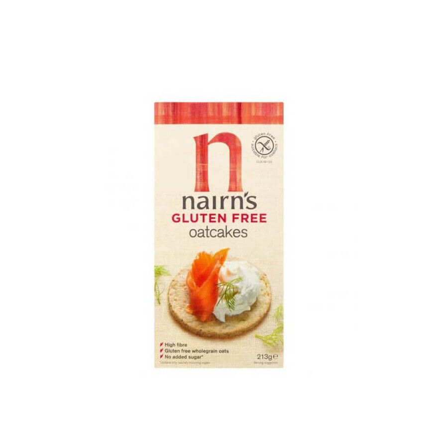 Glutenfreie Vollkorn-Haferkuchen, 213 g, Nairn's