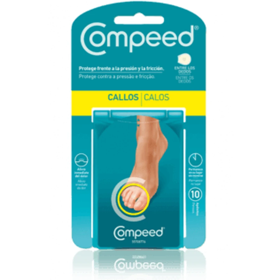 Compeed Callos Entre Dedos, 10 apósitos