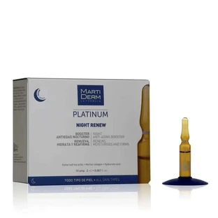 Martiderm Platinum Night Renew Ampullen, 10Einheiten x 2ml
