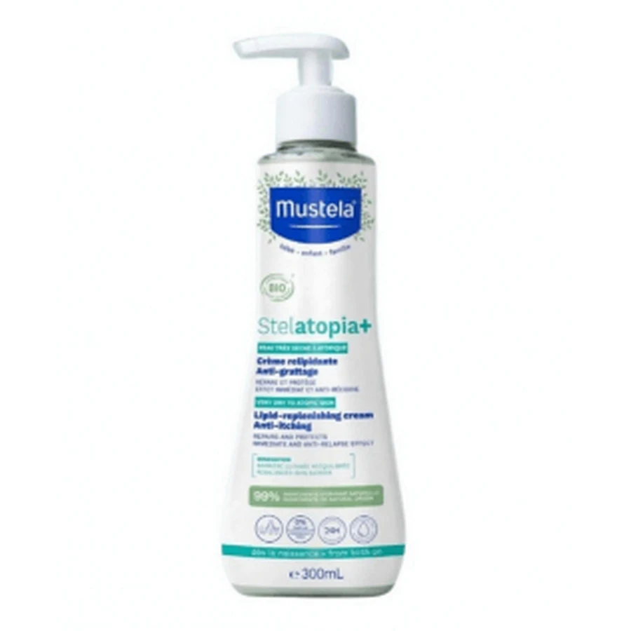Mustela Stelatopia + Rückfettende Creme 300 ml