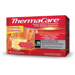 ThermaCare Therapeutic Heat Patch for Lower Back and Hip Area, 4u