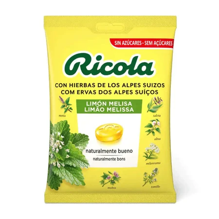 Ricola Bezcukrowe Cukierki Cytrynowe 70 G Torebka: ceny i cechy