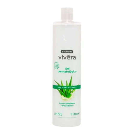 Acofarma Vivera Aloe Vera und Vitamin E Gel 1L