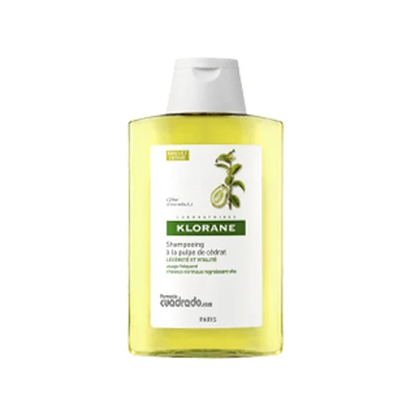 Klorane Verhelderende en Vitaliteitsshampoo met citroenpulp, 400ml