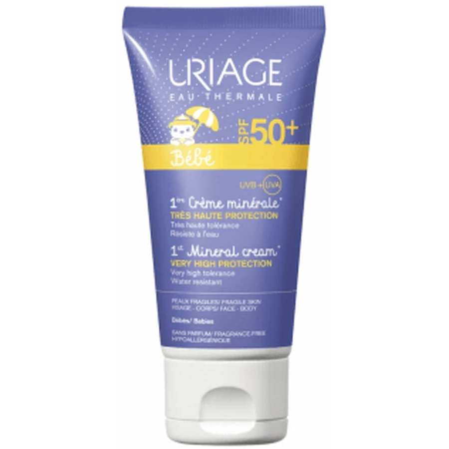 Uriage Baby 1e Mineral Crème spf50+ 50ml