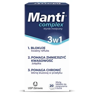 Manti Complex, 20 kauwtabletten