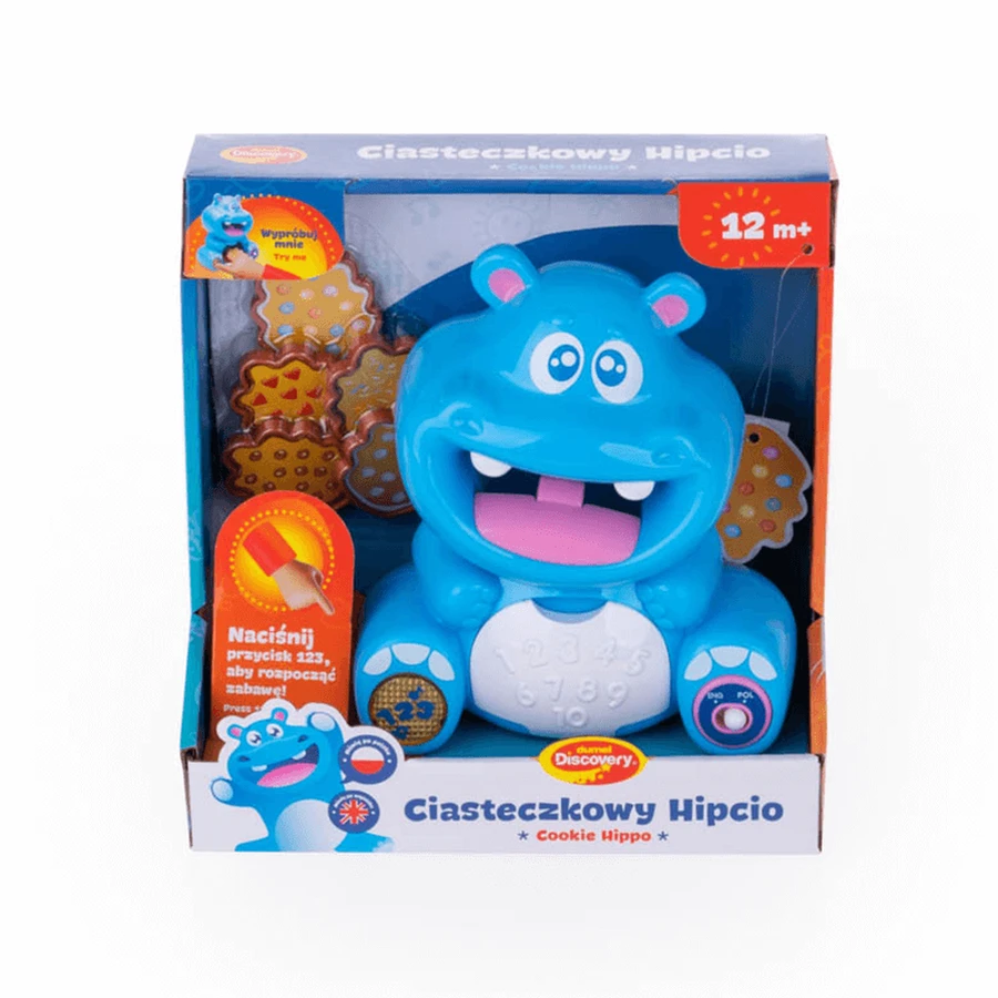 Dumel Discovery, Cookie Hippo, from 12 months, 1 piece