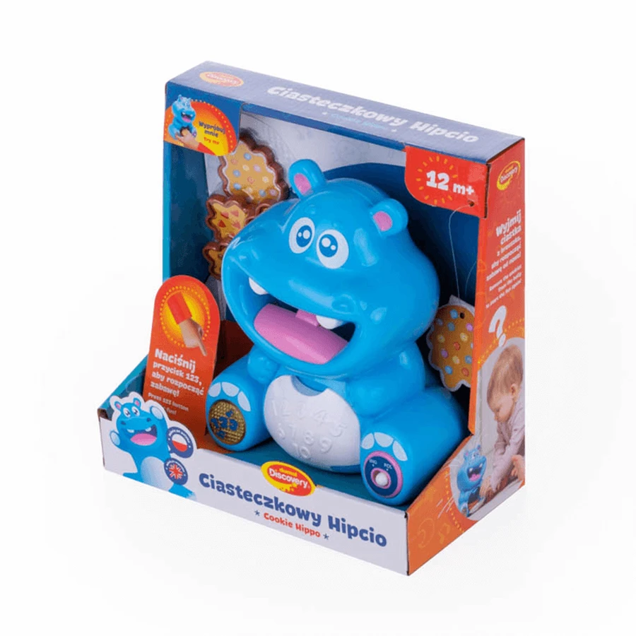 Dumel Discovery, Cookie Hippo, from 12 months, 1 piece