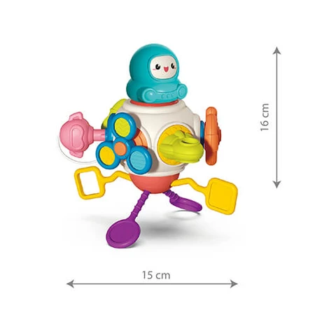 BabyOno, sensory toy, astronaut, from 18 months, 1 piece