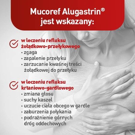 Mucoref Alugastrin, 15 ml x 14 sobres