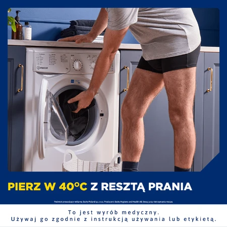 Tena Men Protective Boxer, herbruikbare boxershort voor lichte incontinentie, zwart, maat XL, 1 stuk