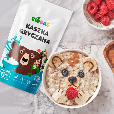 BioBas Boekweitpap Bio, zonder toegevoegde suiker, vanaf 6 maanden, 200 g