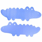 Bocioland, antislip badmat, blauwe krokodil, 1 stuk