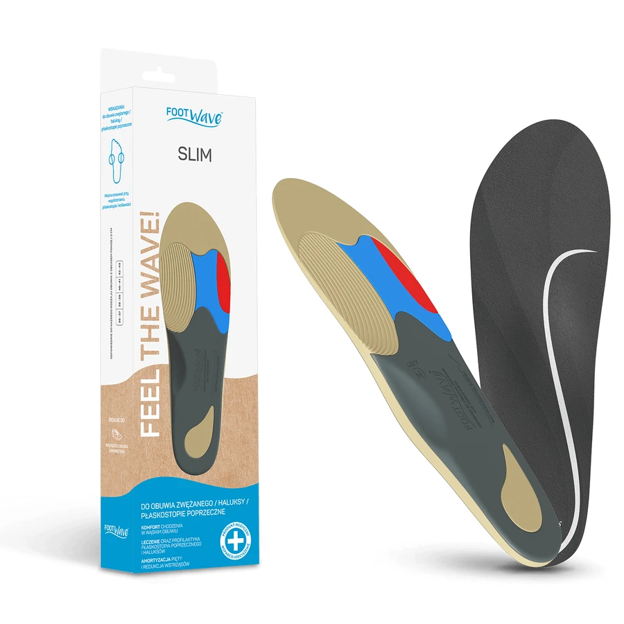 FootWave Slim, orthotic insoles, 40-41, 1 pair