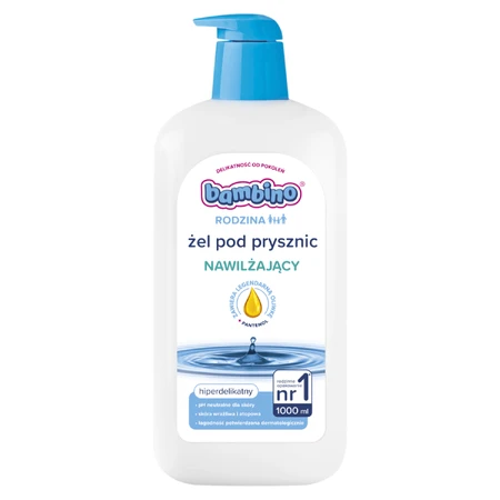 Bambino Family, hydraterende douchegel, 1l