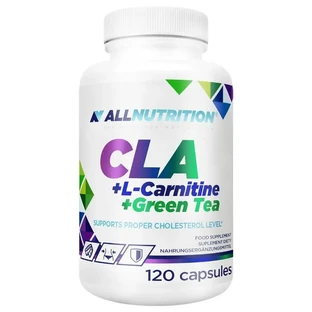 Allnutrition CLA + L-Carnitine + Groene Thee, 120 capsules