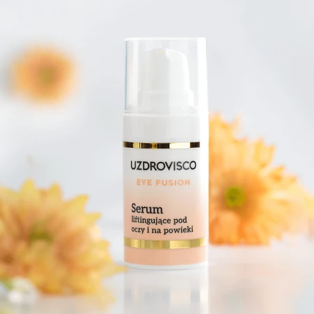 Uzdrovisco Eye Fusion, suero lifting para ojos y párpados, 15 ml