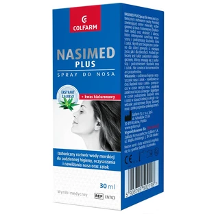 Nasimed Plus, neusspray, 30 ml