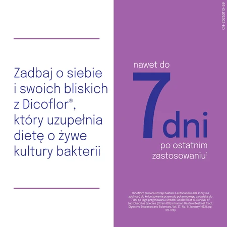 Dicoflor Protect (voorheen Dicoflor 3), voor kinderen vanaf 3 jaar en volwassenen, 50 capsules