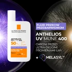 La Roche-Posay Anthelios UVMUNE400, fluido antipigmentación con Melasyl, FPS 50+, 50 ml