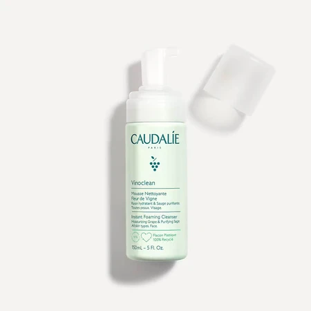 Caudalie Vinoclean Fleur de Vigne, Reinigungsschaum für das Gesicht, 150 ml