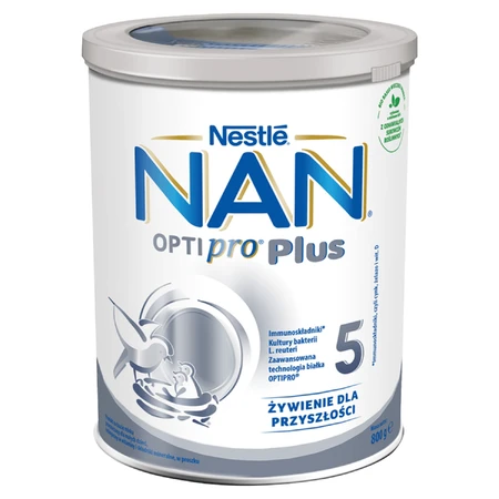 Set Nestle NAN Optipro Plus 5, Produkt auf Milchbasis für Kinder ab 2,5 Jahren, 2 x 800 g