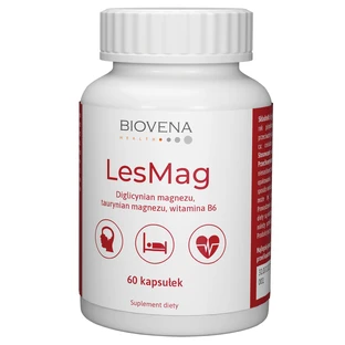 Biovena LesMag, 60 capsule