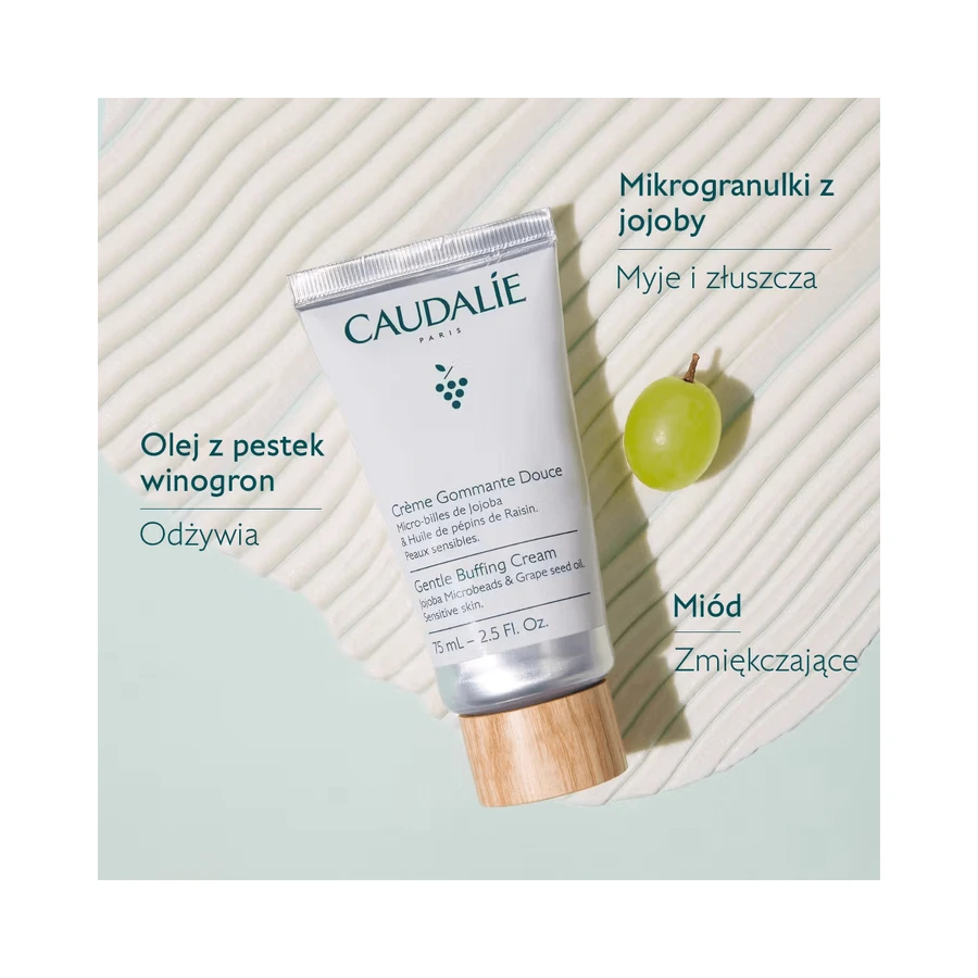 Caudalie, Sanfte Gesichtspeeling-Creme, 75 ml