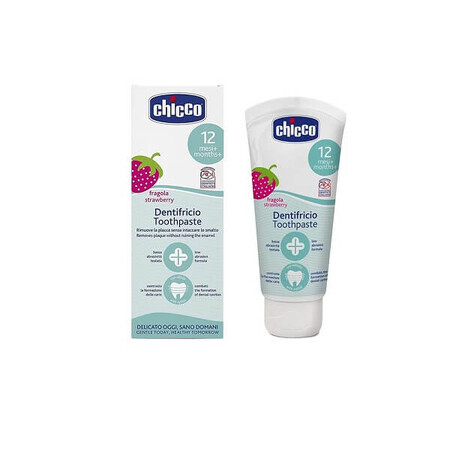 Dentifrice à la fraise, +12 mois, 50 ml, Chicco