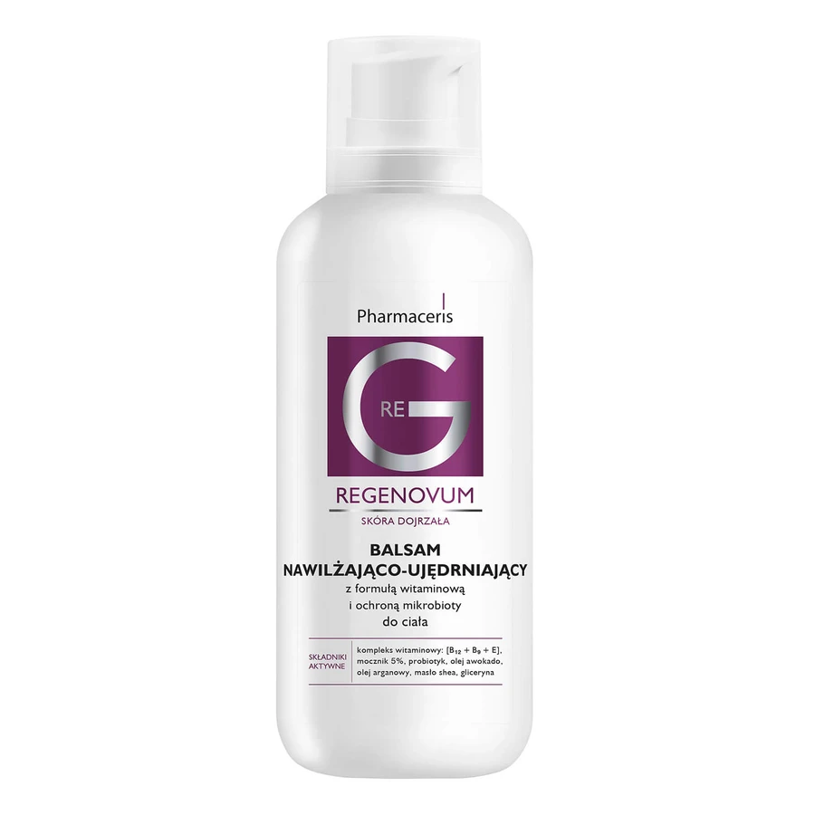 Pharmaceris G Regenovum, balsam nawilżająco-ujędrniający do ciała, z formułą witaminową, 400 ml: ceny i cechy