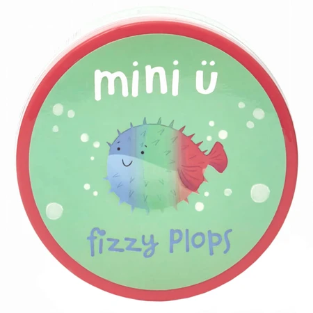 Mini U Fizzy Plops, kleurrijke badbruistabletten voor kinderen, 40 x 3 g